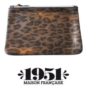 1951 Maison Francaise Leo Glitter Chocolate Clutch